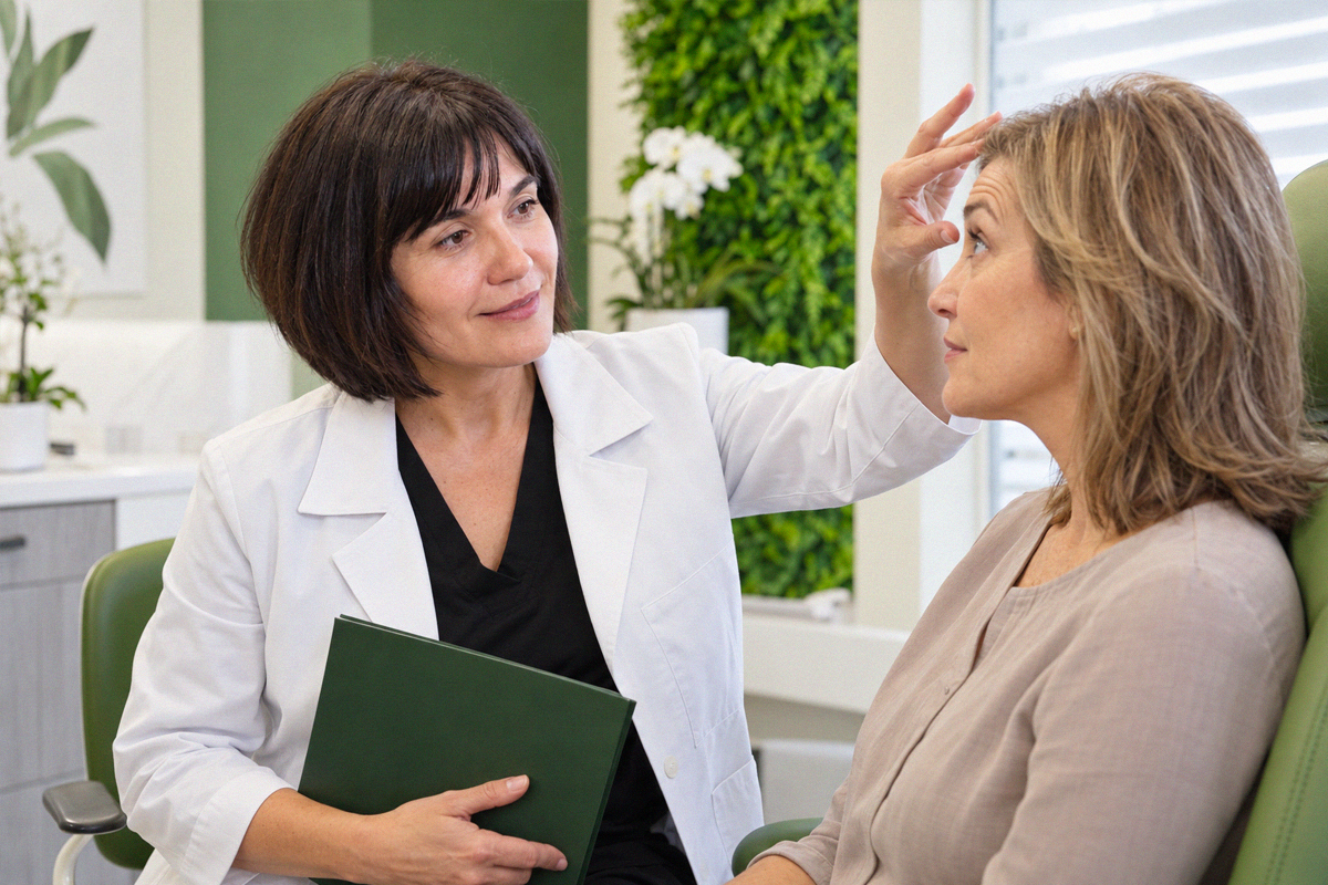 Consultation en médecine esthétique à la Clinique LABELLE à Laval