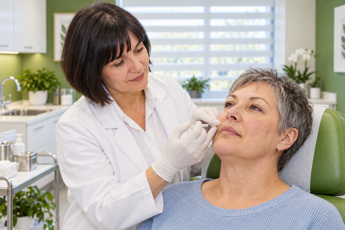 Injectable treatment for a lip flip by neuromodulator aims to slightly alter the appearance of the upper lip by modifying its muscle dynamics